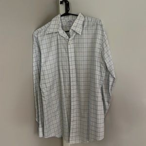 Brooks brothers slim fit non iron button up shirt